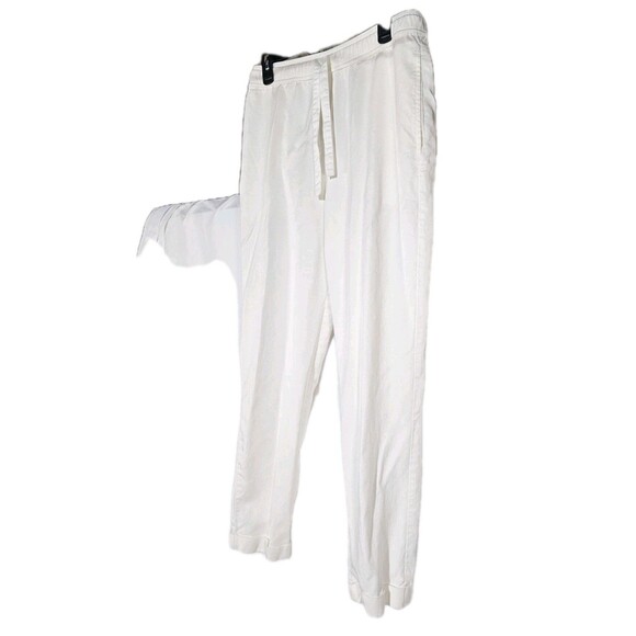 Cozy Earth Bamboo Jogger Sweatpant Women's M White Travel Loungewear Training - Picture 3 of 6